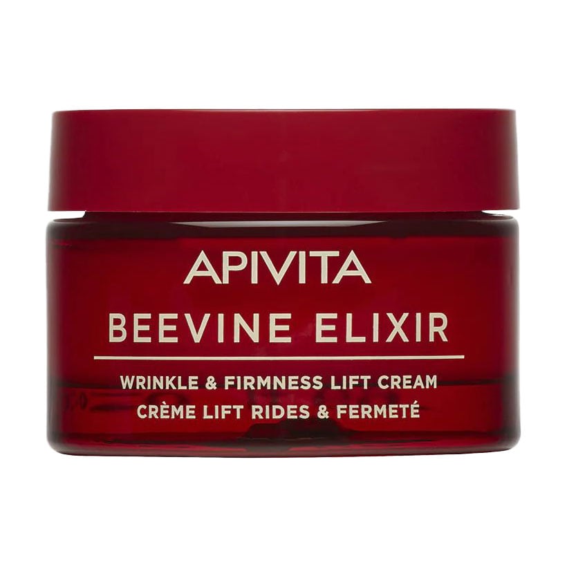 Насичений ліфтинг-крем для обличчя Apivita Beevine Elixir Wrinkle &amp; Firmness Lift Cream Rich для боротьби зі зморщками та підвищення пружності, 50 мл