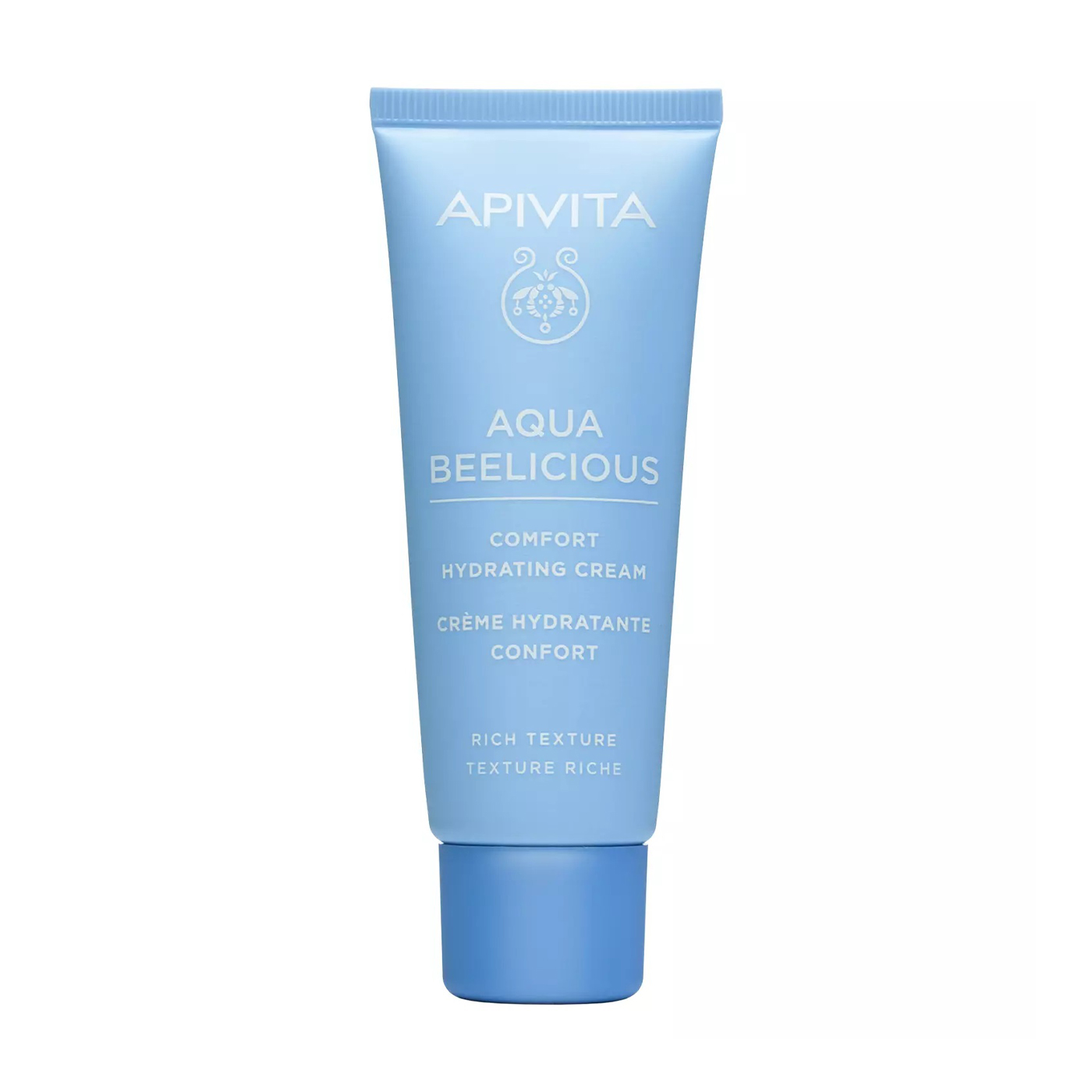 Насичений зволожувальний крем для обличчя Apivita Aqua Beelicious Comfort Hydating Cream Rich Texture, 40 мл